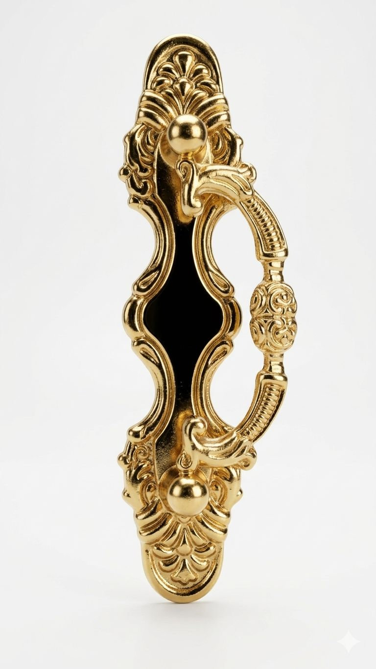 Robustline Cupboard Handles & Knobs Cupboard Handles Zinc Drawer Handle 4" 997 Zinc Alloy Cabinet Furniture Knob